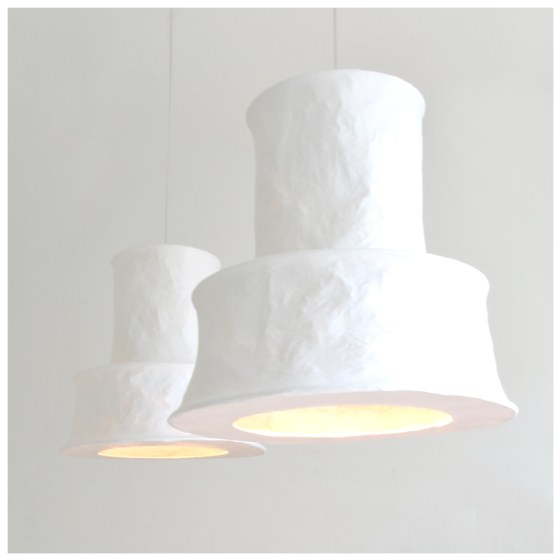 mariekedijkers - papieren lamp 46x46cm 6