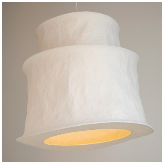 mariekedijkers - papieren lamp 70x60cm 2